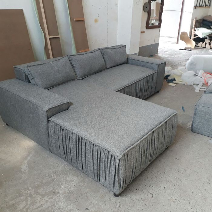 Диван лофт б/у из тканевого материала. Matoli Loft Divan ishlatilgan