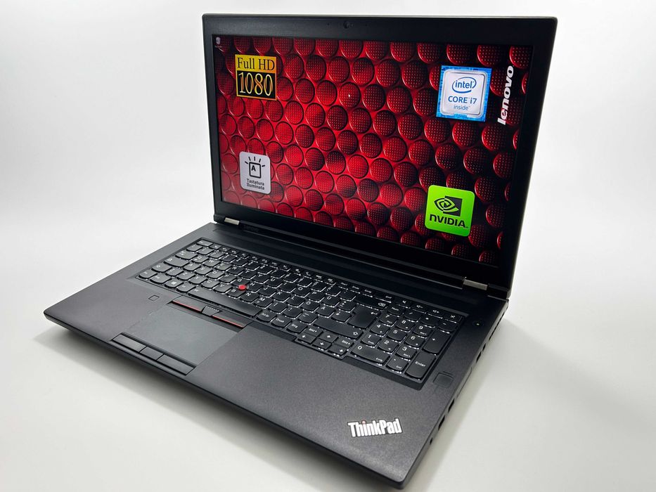 Laptop Lenovo P70 i7 32 gb ram 1 tb 17inch Gaming Nvidia Garantie 1 an