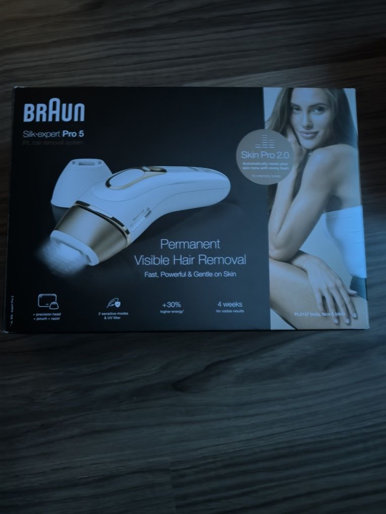 Epilator IPL braun silk expert pro 5