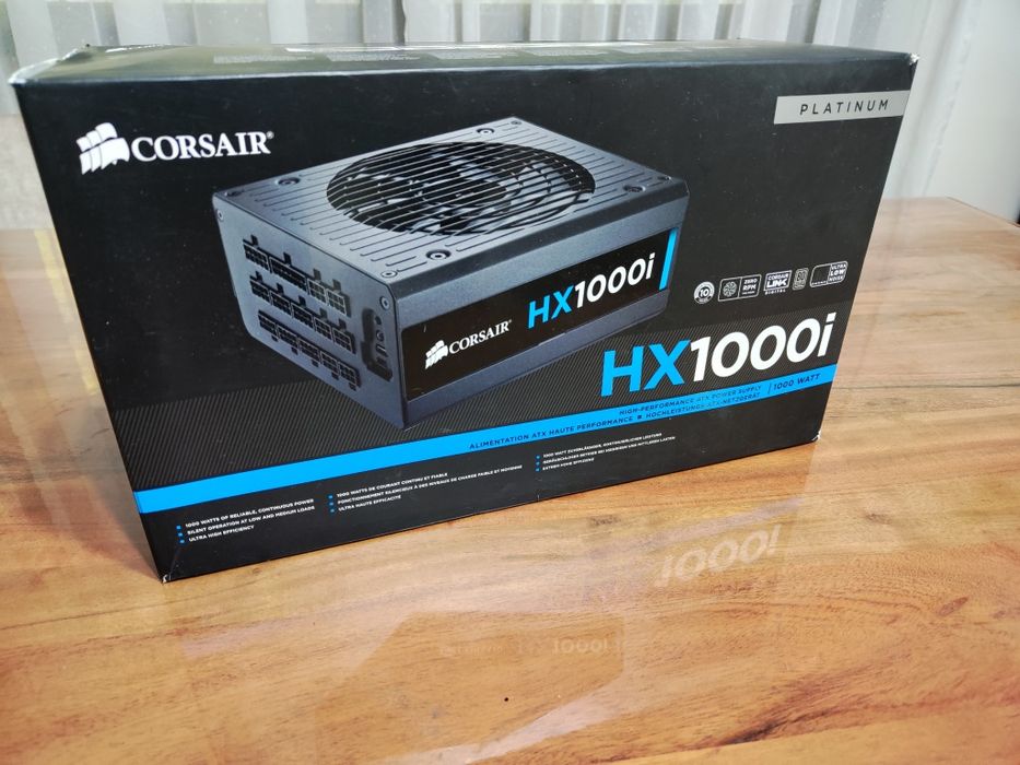 Продавам отлично захранване Corsair HX1000i 1000W 80PLUS Platinum