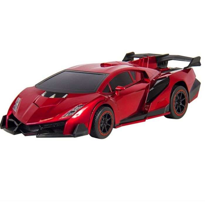 Играчка 2 в 1 робот трансформърс и кола с дистанционно управление