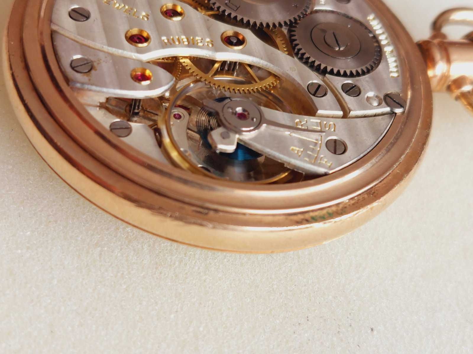 Джобен часовник ROLEX-1910-30 г.позлатен