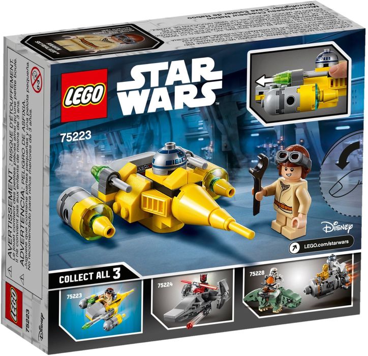 Lego Star Wars 75223 - ANAKIN Naboo Microfighter -NOU