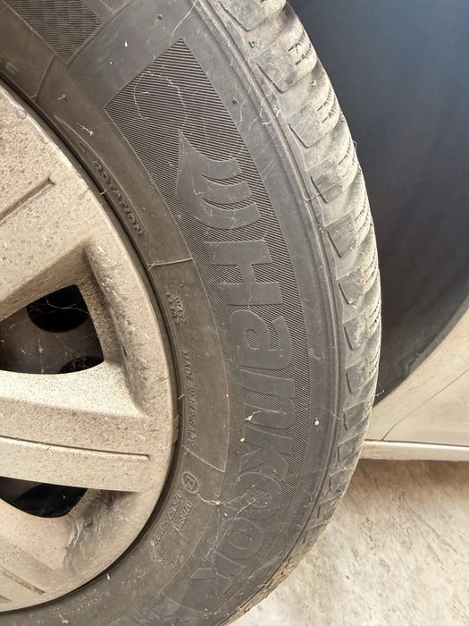 Jante tabla 15” 5x112 cu anvelope iarna 195/65R15