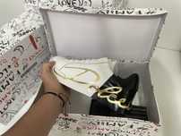 Adidasi Dolce Gabbana Portofino Golden Premium Quality