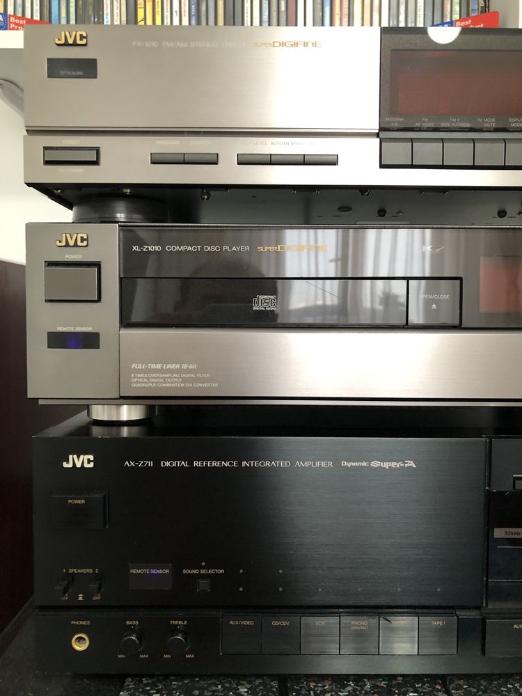 Reference JVC AX-Z711 Super DIGI FINE K2, JVC FX-1010, JVC XL-Z1010 K2