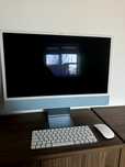 iMac 24" M1, 16GB RAM, 512GB SSD, touch-ID, BLUE - IMPECABIL