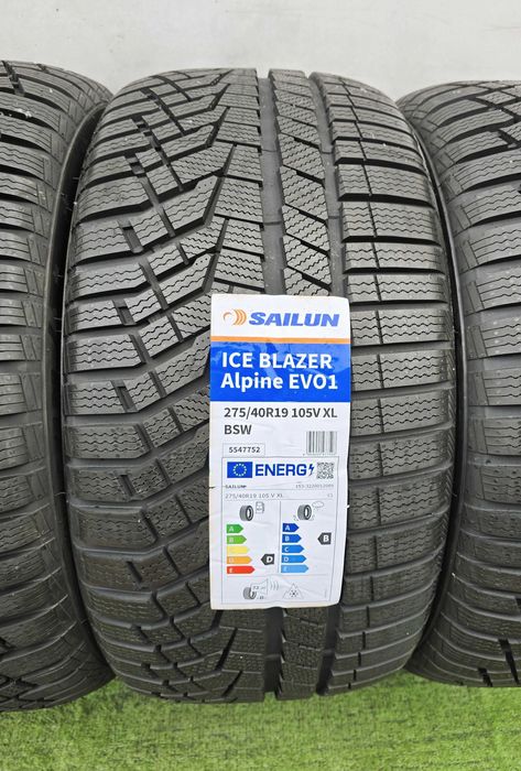 4бр. пакет SAILUN Ice Blazer Alpine 245/45/19 и 275/40/19- зимни НОВИ