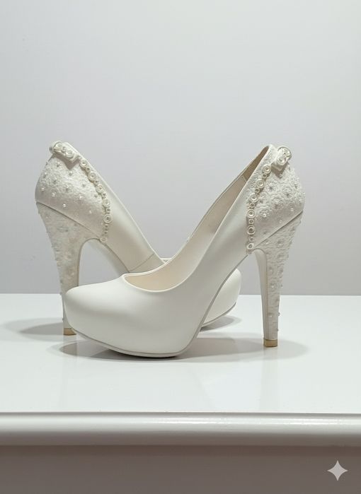 Белый турецкий туфли