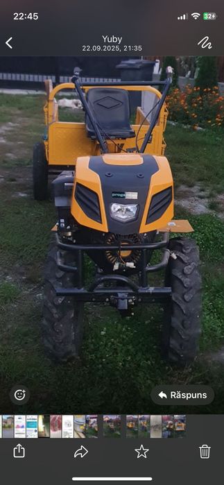 Motocultor aproape nou
