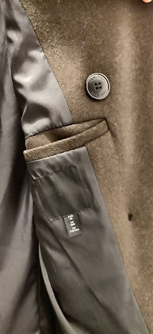 Palton barbati maro H&M 48 XL