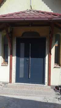 Uși de exterior casa curte vopsite electrostatic cu montaj sau fara