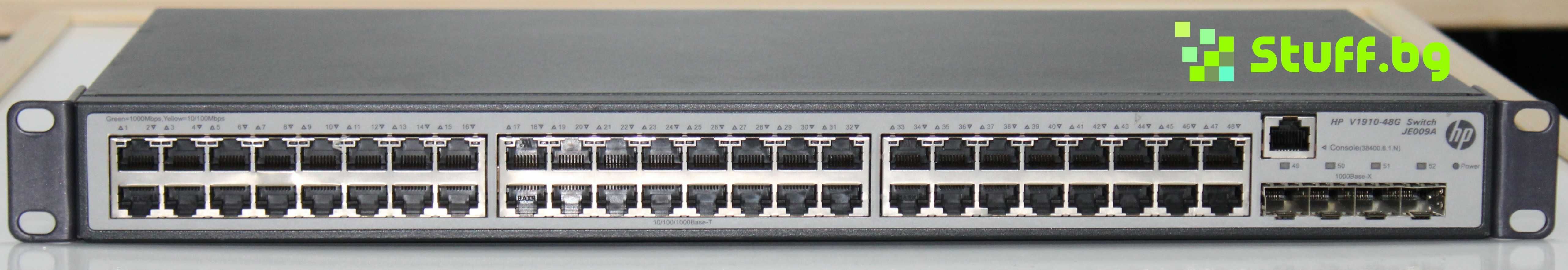 HP ProCurve managed switch,1810-48G, 2510G-48,2810-48G,2920G-48, суич