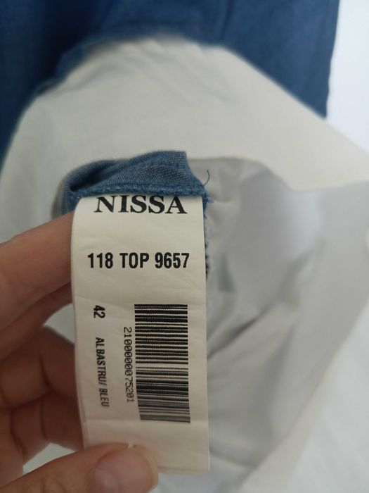 Bluză Nissa originală elegantă, nouă, 42