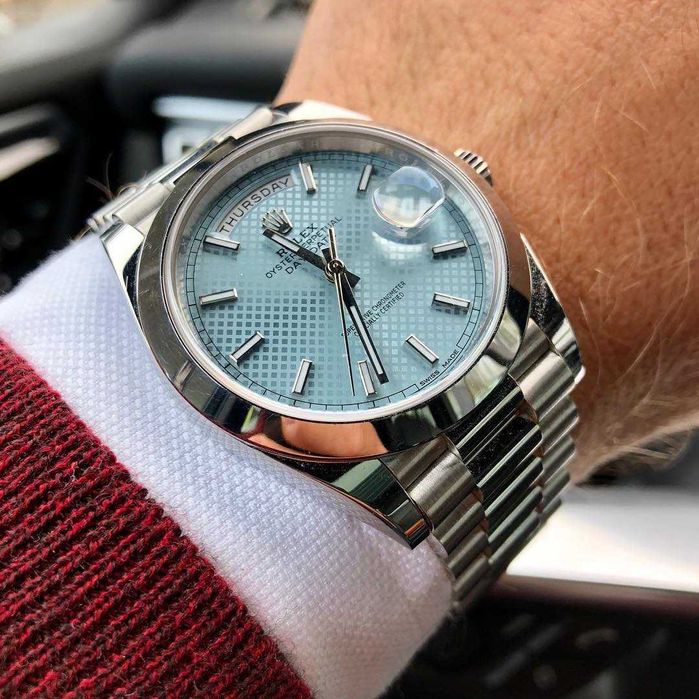 Rolex Day-Date 40mm Blue Dial