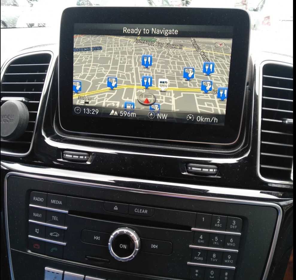 2025 СД карта навигация Mercedes Мерцедес Sd Card пин код map update