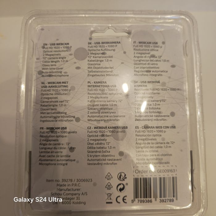 camera web, detector fum