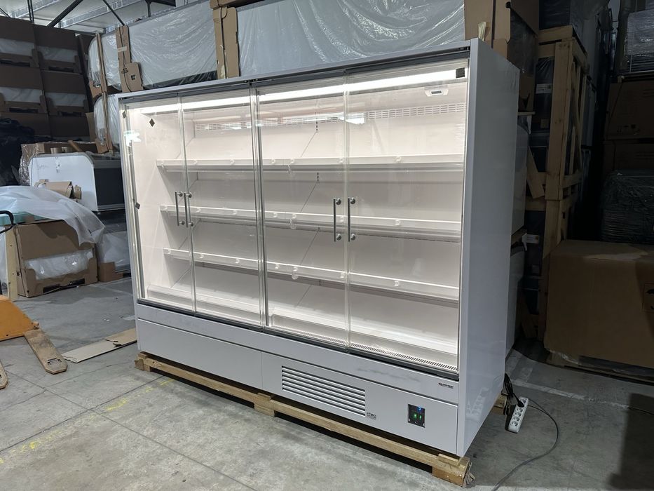 Vitrina verticala legume-fructe JBG 250 cm / NOU