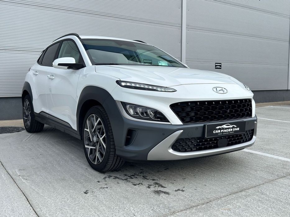 Hyundai KONA Hybrid,Led,Head-up,Distronic+,Piele alba,Incalzire,Unghi Mort,