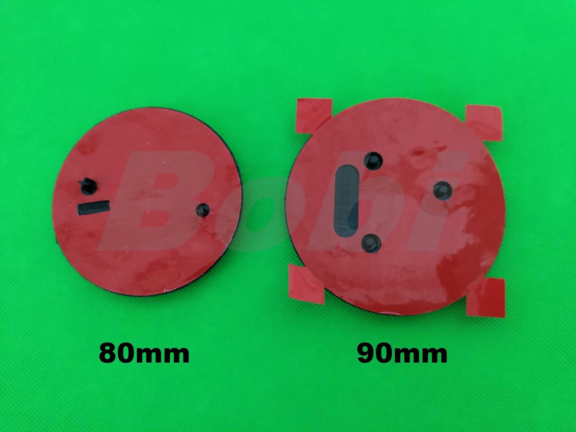 Емблема Шкода / Skoda предна / задна 80mm / 90mm / Черен Гланц / Мат