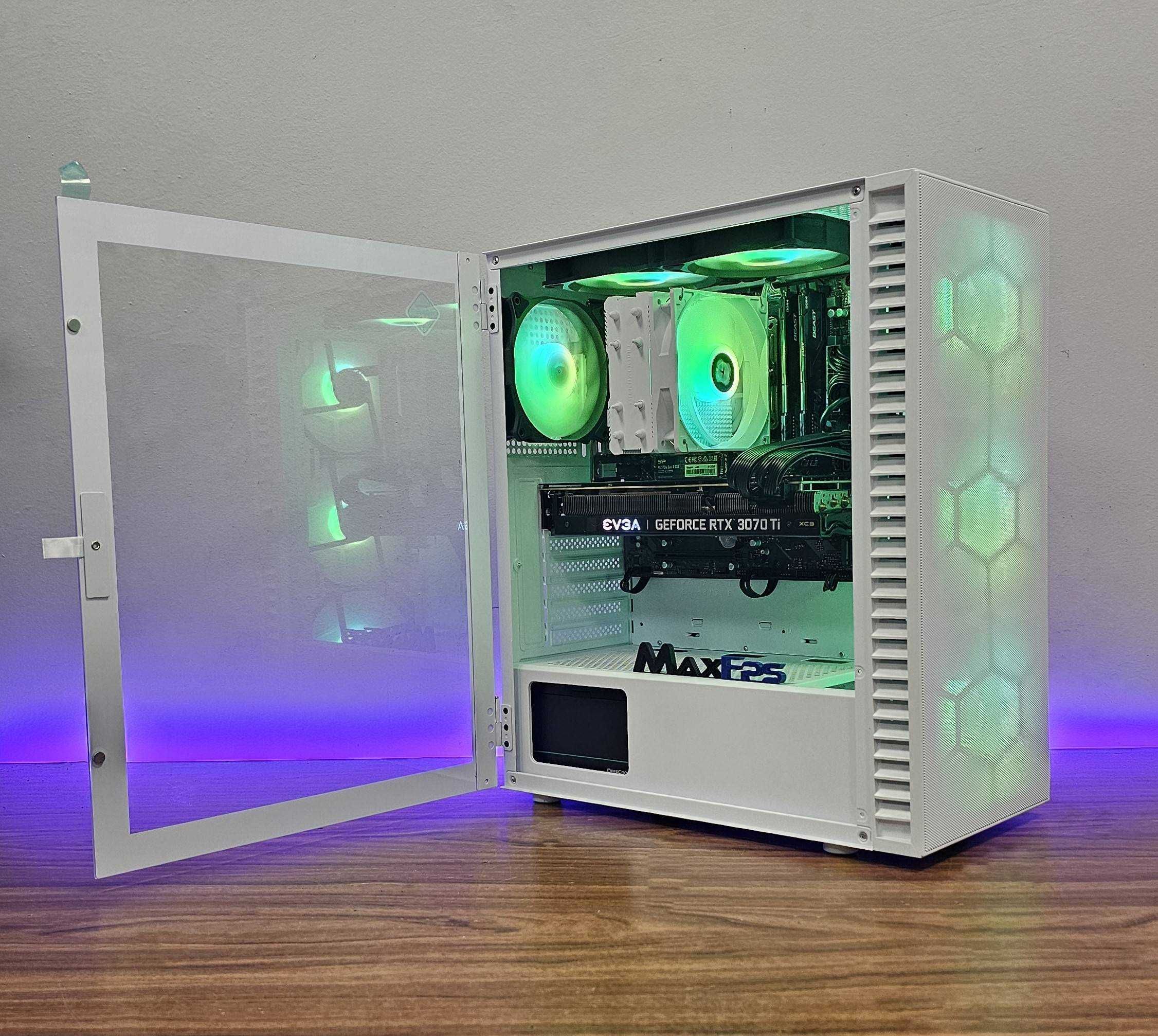 Гаранция! Геймърски компютър! RTX 3070TI , Intel i7-12700КF, 32GB RAM