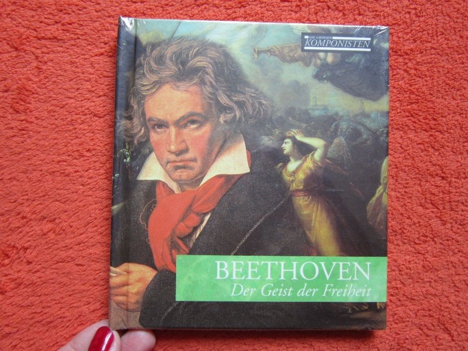 cadou deosebit - CD Beethoven - Hardcover Book - nou , sigilat