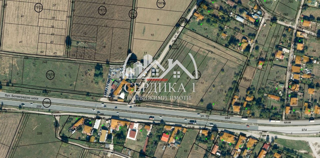 Продава се Парцел в с. Долни Богров, Област София-град - 1475 кв.м за 41 €/кв.м - Снимка #1