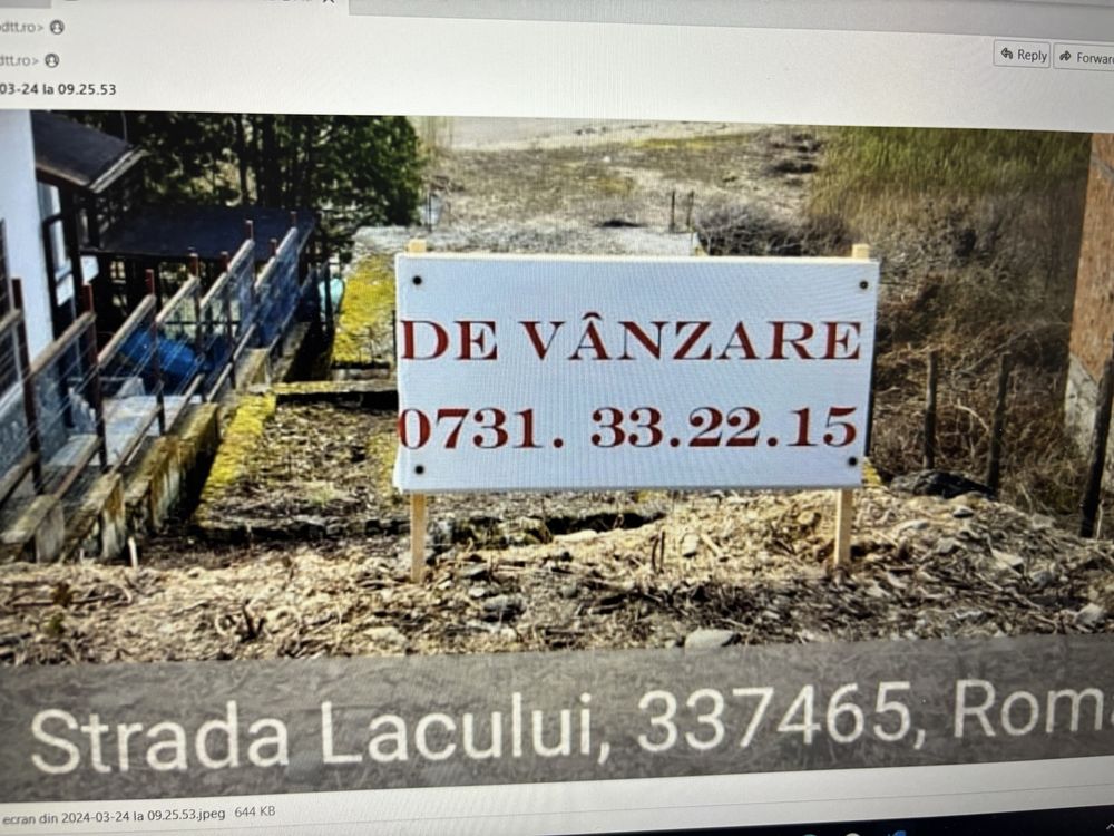 VANZARE IN RATE ,teren cu fundatie si incapere 36 mp