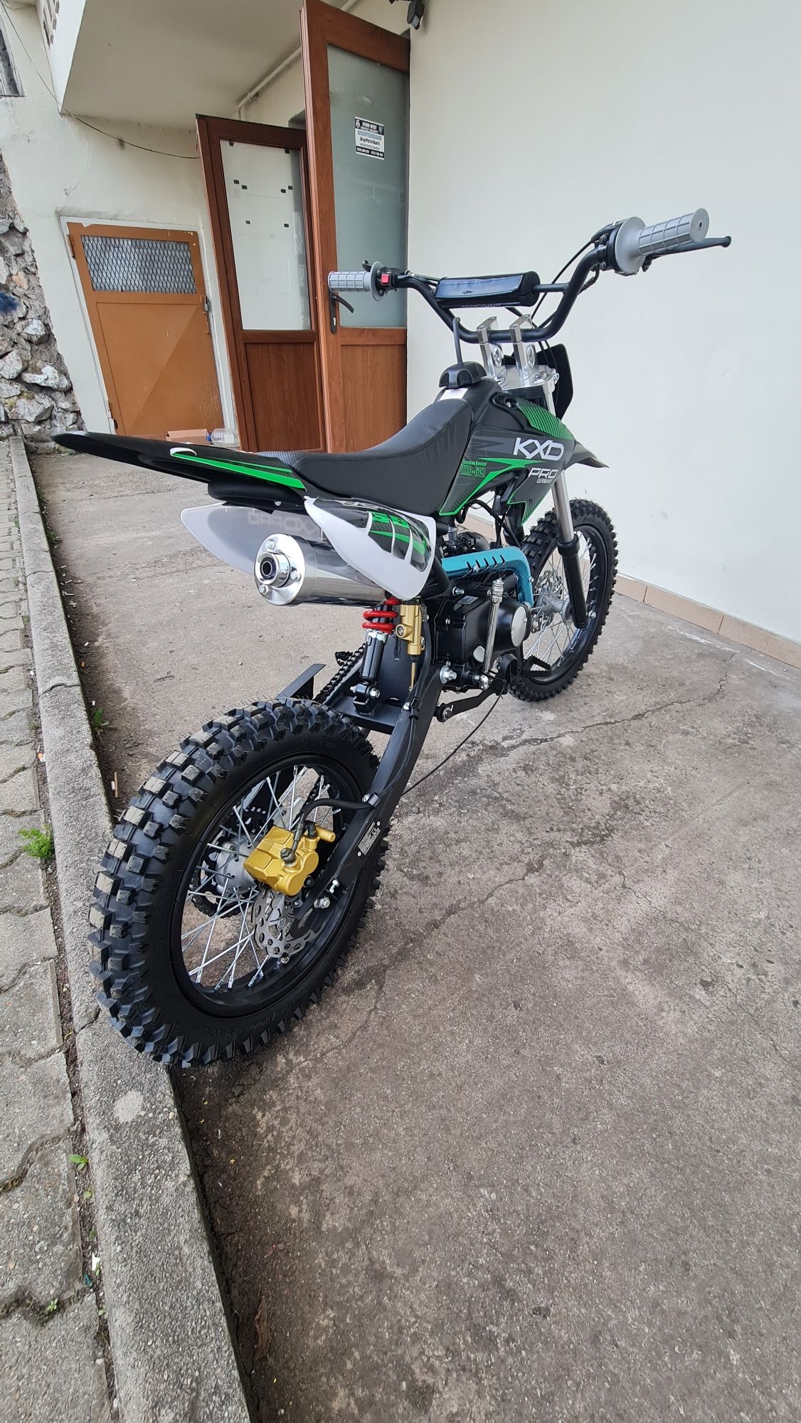 Cross Motocross Motor Enduro KXD ProGermany 125cc Kickstart