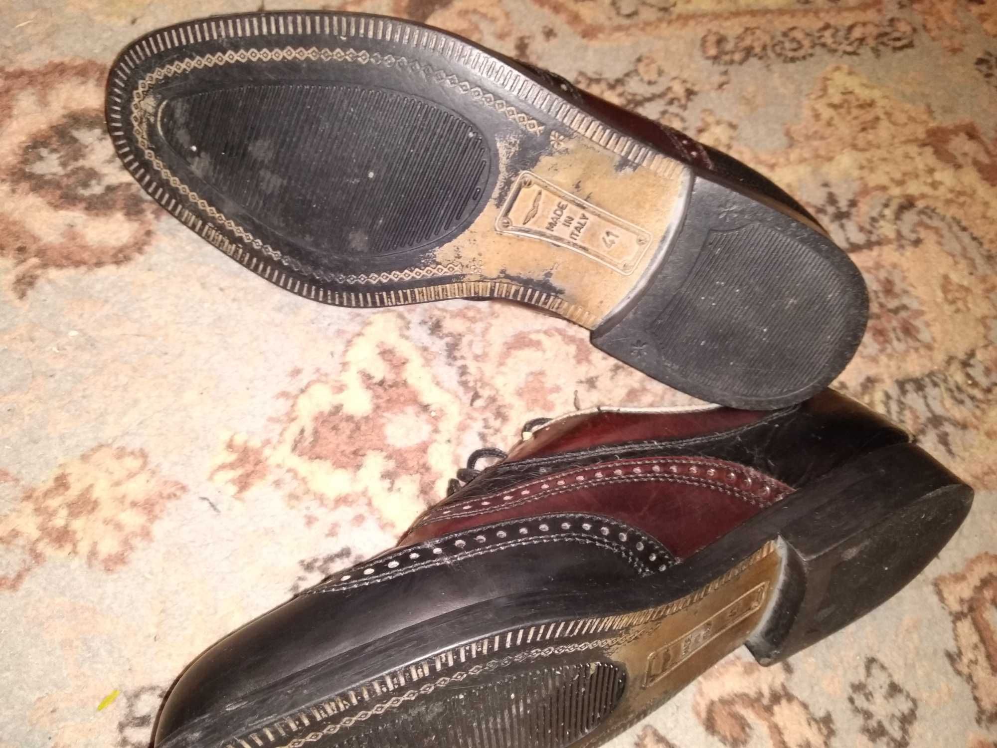 Pantofi bărbătești din piele naturala Nr 41 made in italy