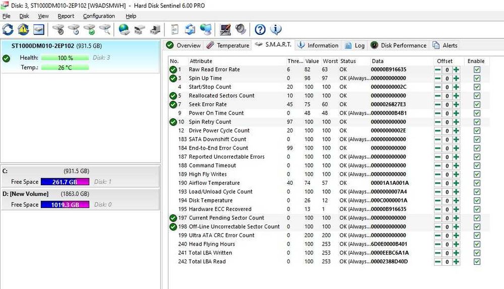 Hard disk desktop Seagate BarraCuda 1TB, 7200rpm 64MB SATA ST1000DM010