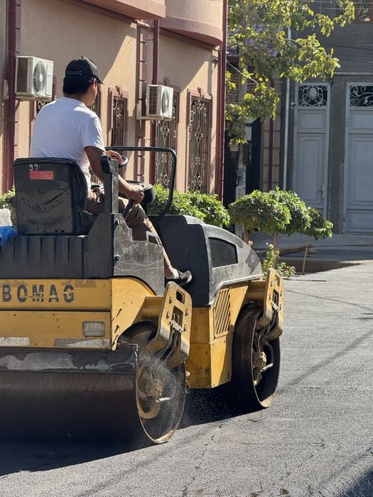 Asfalt qilamiz Asfalt qilish Xizmati Samarqand Asfalt Асфалт ищлари