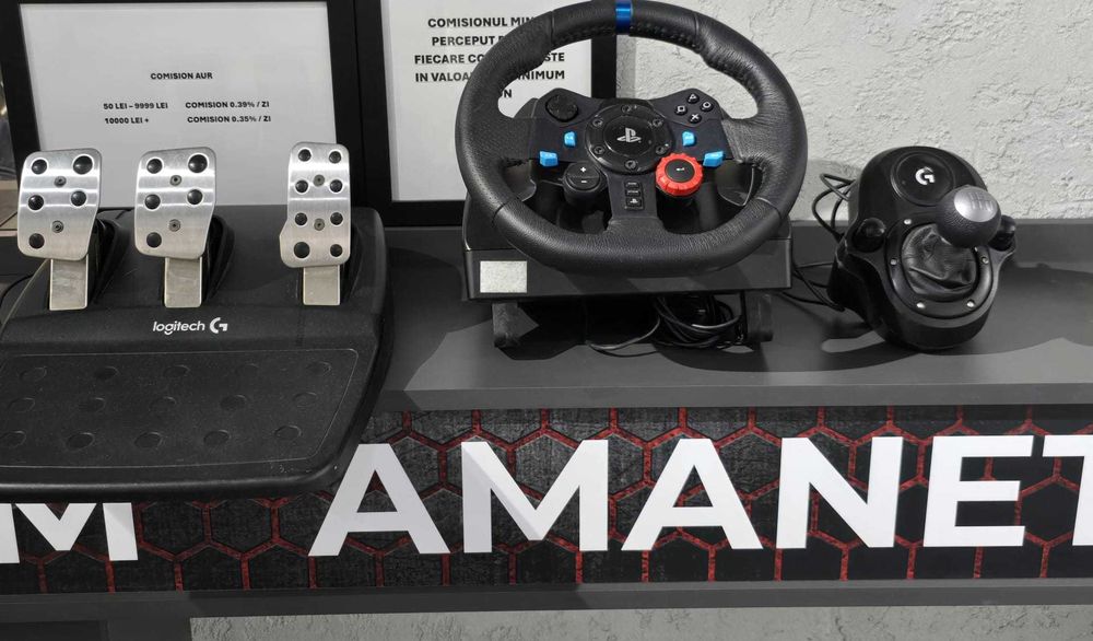 Volan gaming LOGITECH Driving Force G29(PC/PS3/PS4/PS5) * Krom Amanet*