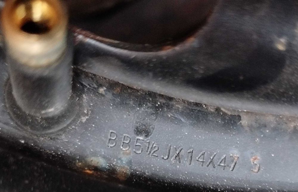 джанти железни 14'', 5.5J x 14 ET47,5 4x108, отвор-63.3 от Mazda 2