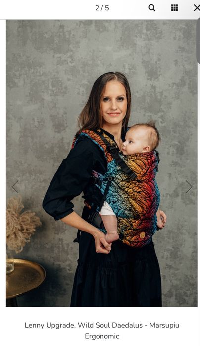 Vand Lenny Lamb Upgrade, Wild Soul Daedalus - Marsupiu Ergonomic