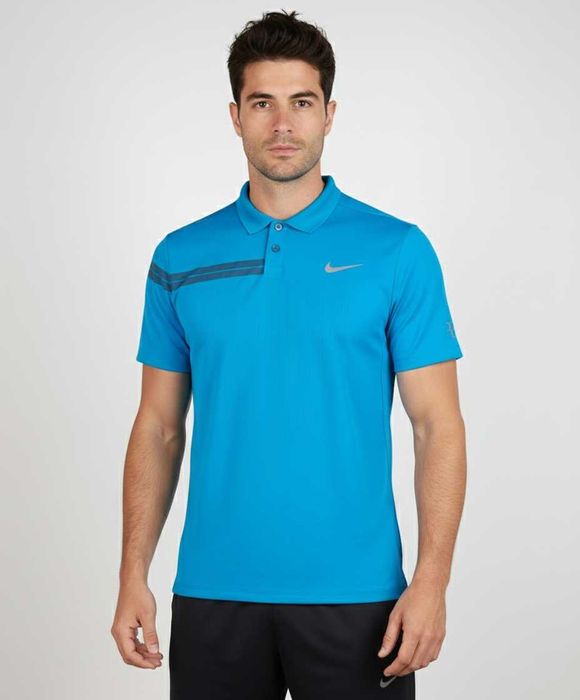 Nike Roger Federer - Оригинална мъжка тениска с яка размер L