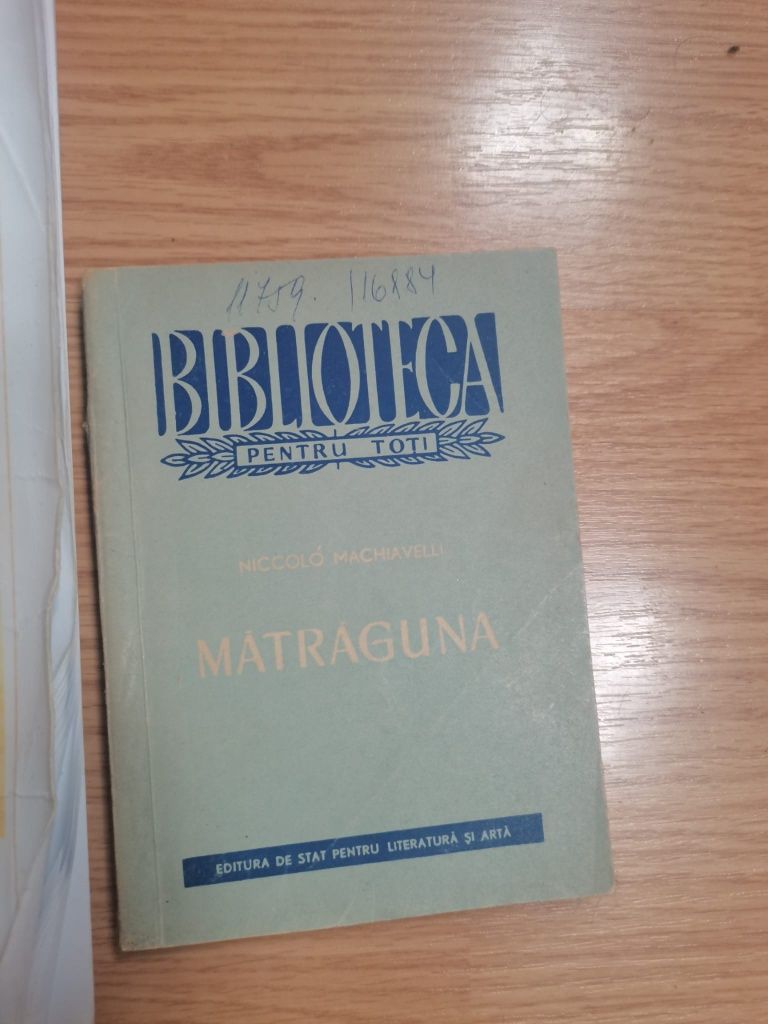 Matraguna, Niccolo Machiavelli