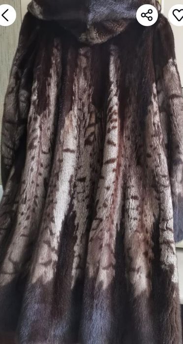 шуба норковая новая