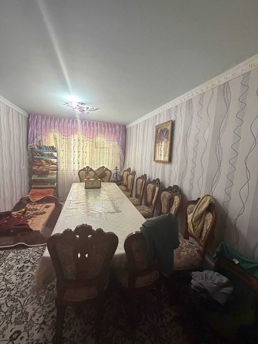 3 хонали 4 хонага мосланган огородли уй сотилади