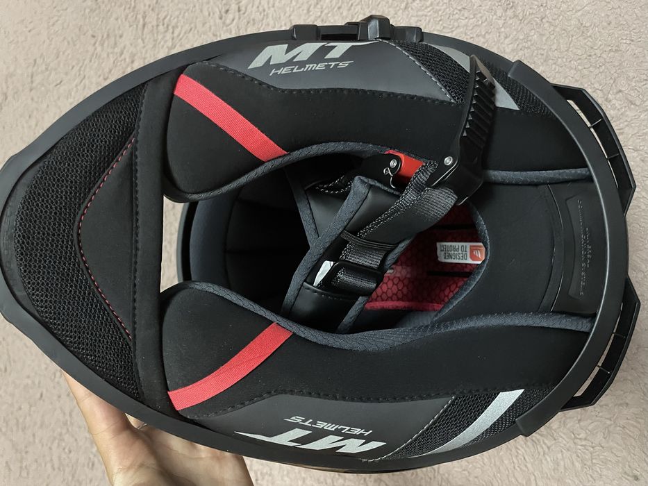 Casca motot mt thunder 4