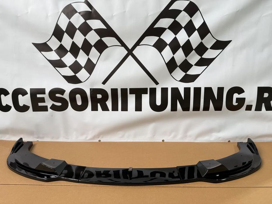 Lip bara fata M-Tech Hamann Bmw Seria 5 e60 e61(2003-2010) negru lucio