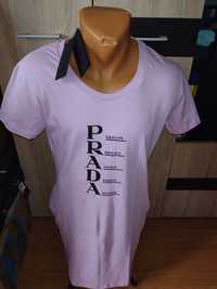 Tricou Prada lung de dama bumbac mov marimea M nou