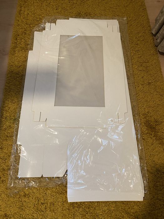 Set 10 buc cutii cu fereastra de impachetat noi