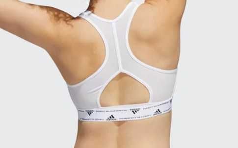 Спортен сутиен Powerreact Training Medium-Support Bra HC7849 Бял