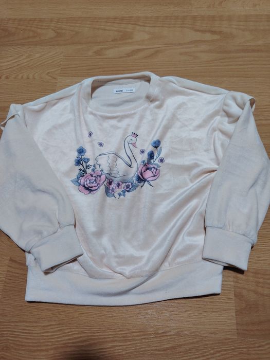 Bluza fetiță crem Sinsay mărimea 116