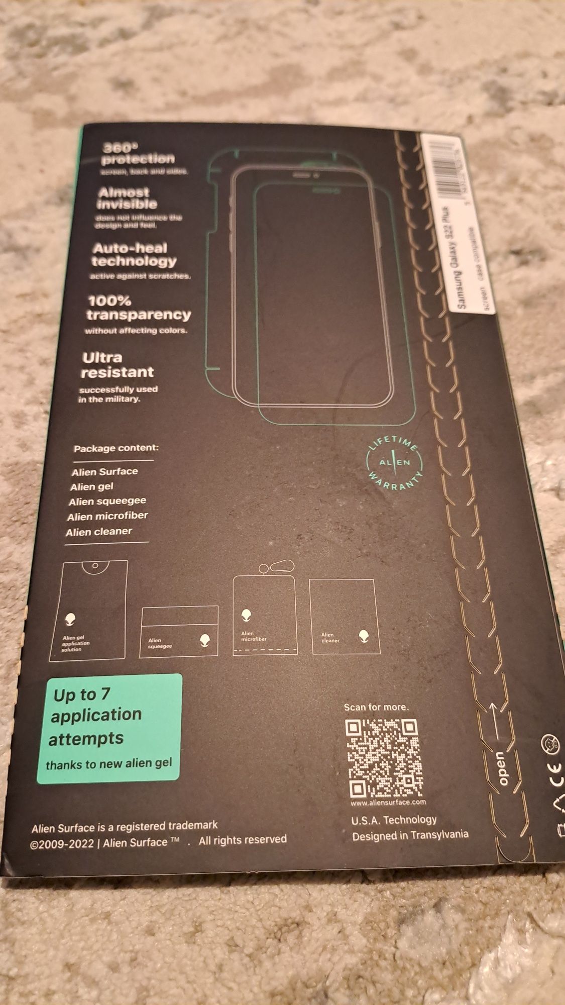 Husa Alien Surface pentru Samsung