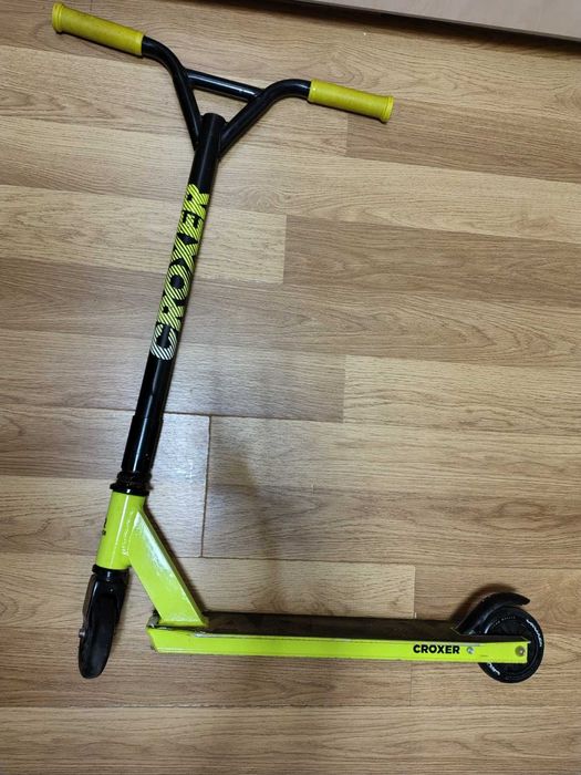 Trotineta Freestyle Croxer Array Lime 100mm - folosit