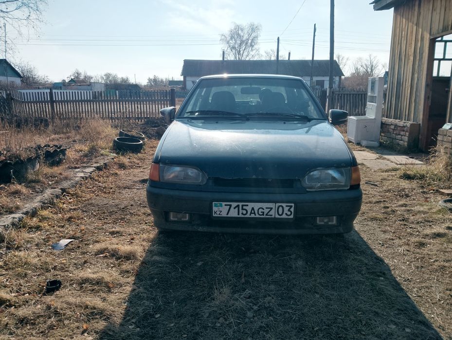 Ваз2115 с прицепом