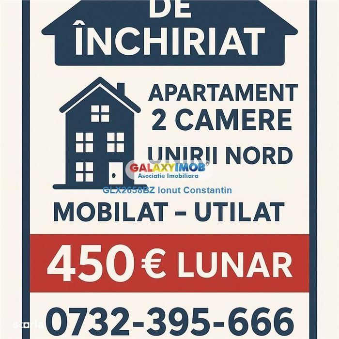 Apartament 2 camere Unirii Nord