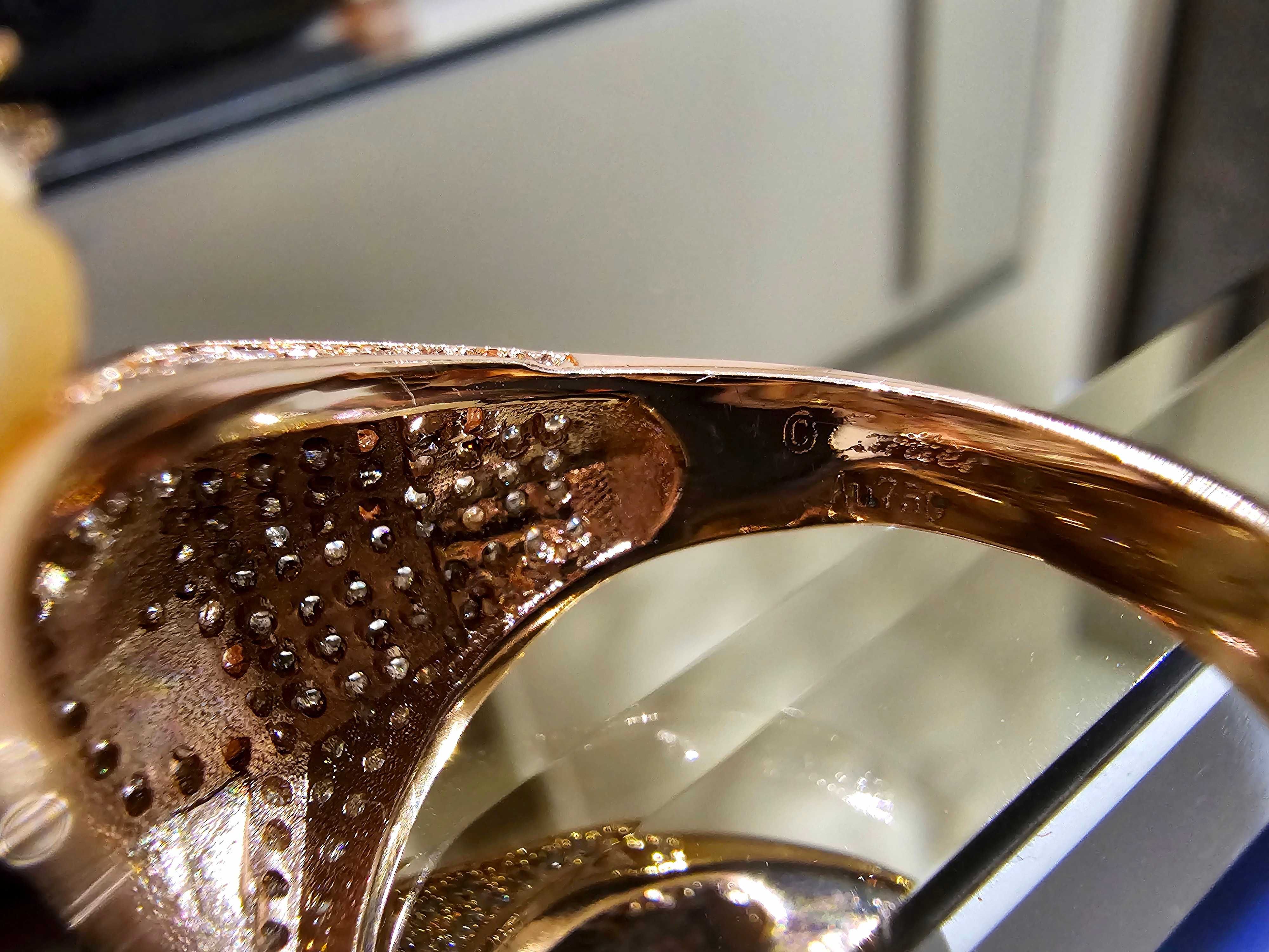 CARTIER Panthere de Cartier Big Rose Gold Diamonds Пръстен